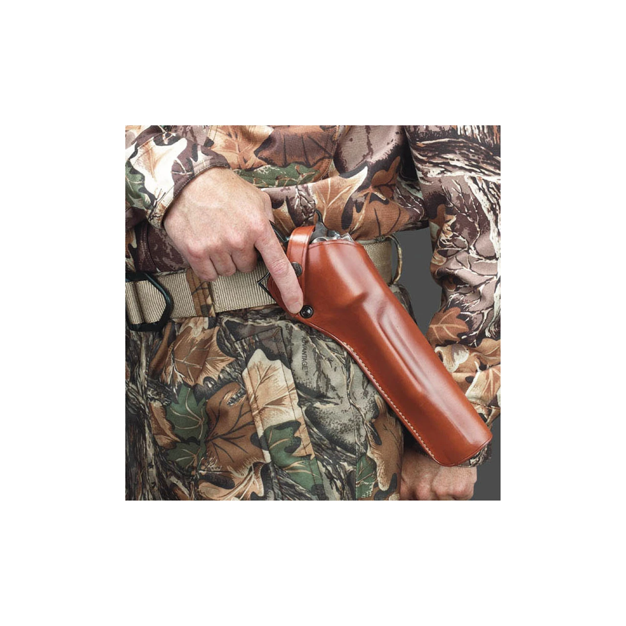 GALCO SAO Ruger 357 Blackhawk 6.5in Right Hand Leather Belt Holster (SAO146) - Image 3