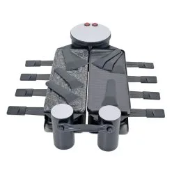 SWISSMAR Swivel 8-Person Raclette Grill With Aluminum/Granite Plate (KF-77073)