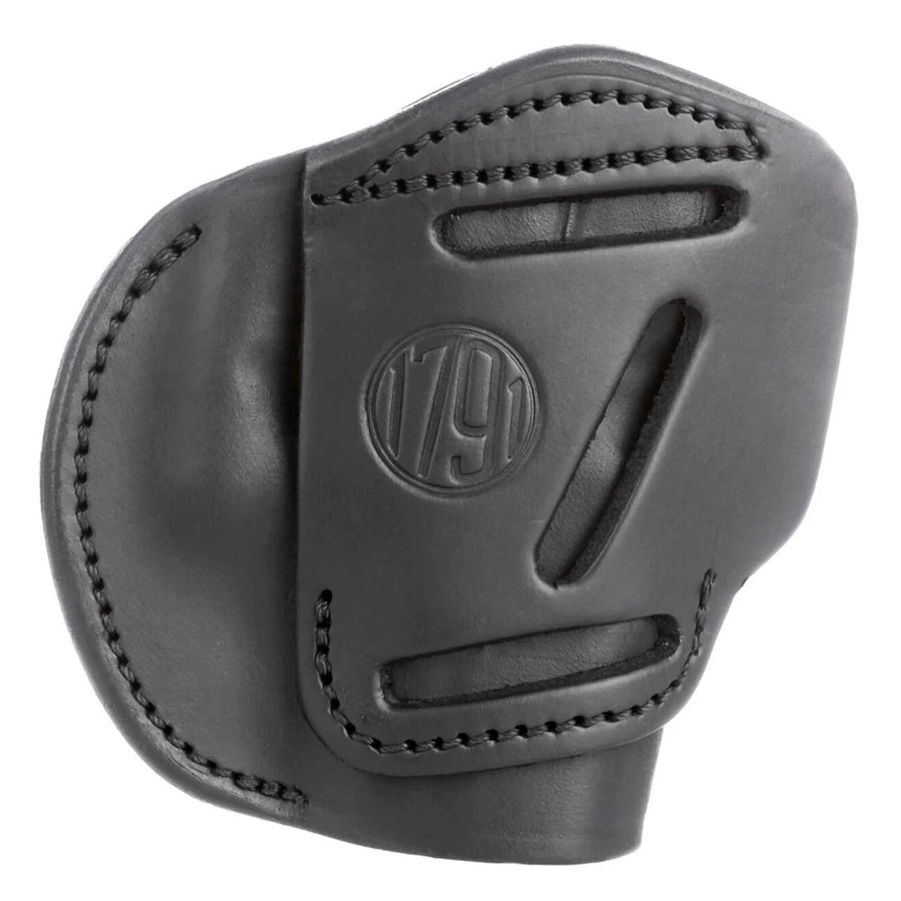 1791 GUNLEATHER 3WH 3 Way Stealth Black Size 4 Belt Holster (3WH-4-SBL-A)