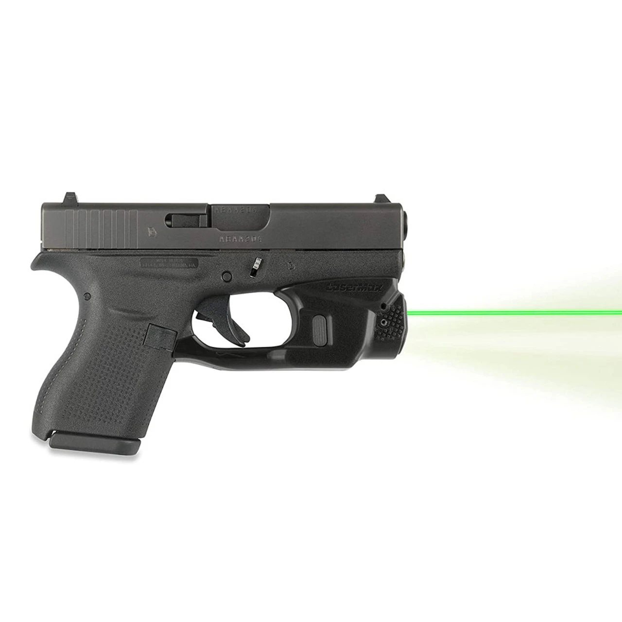 LASERMAX Green CenterFire Light And Laser With GripSense For Glock 42-43 (CF-G4243-C-G) - Image 2