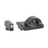 AMERIGLO Ghost Ring Green Tritium Night Sight Set For Glock Gen5 17,19,19X,26,45 (GL-5125)