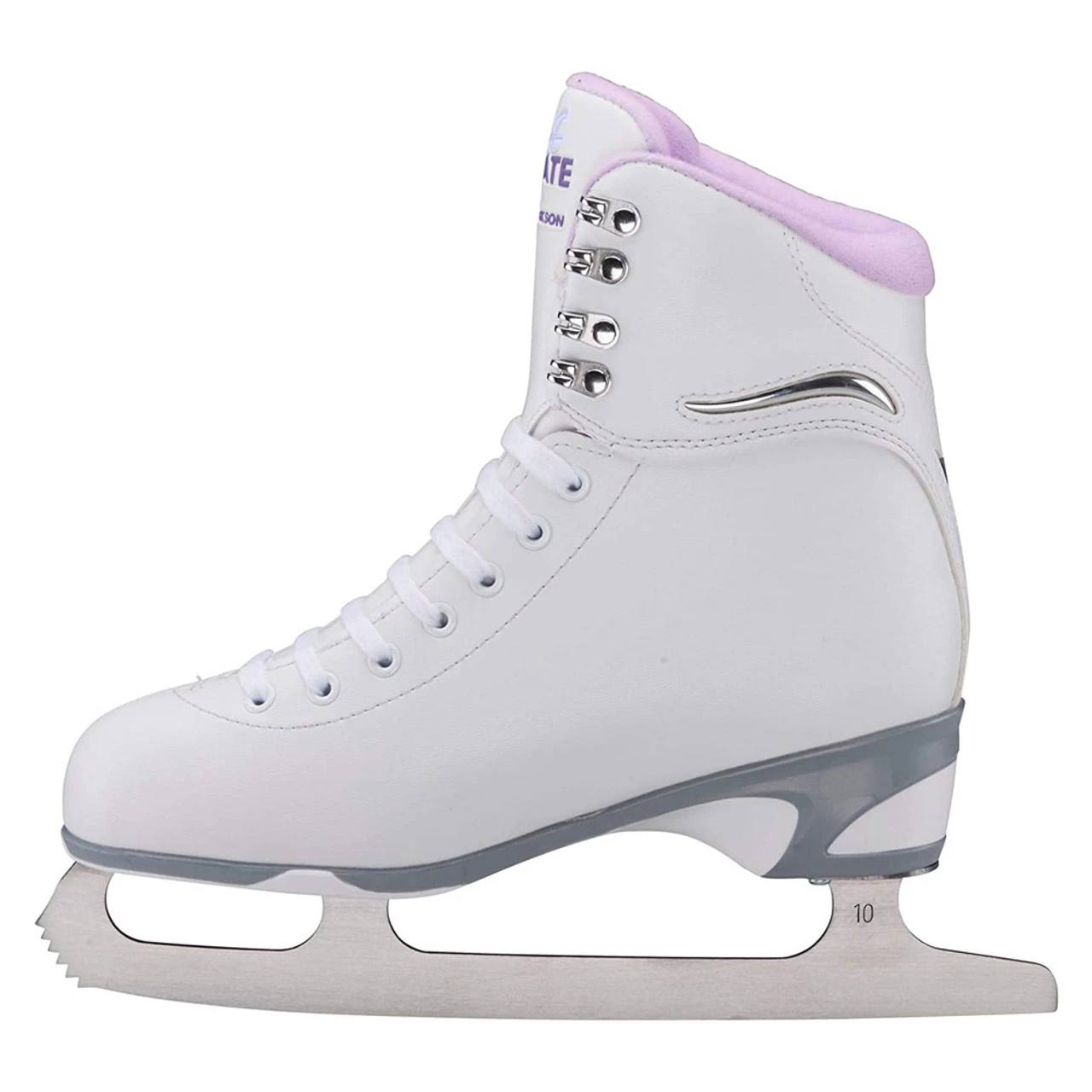 JACKSON ULTIMA Girls Finesse JS181 With Guardog Skate Guards / Jackson Skate Bag JL350 Purple Medium Figure Ice Skates - Image 2