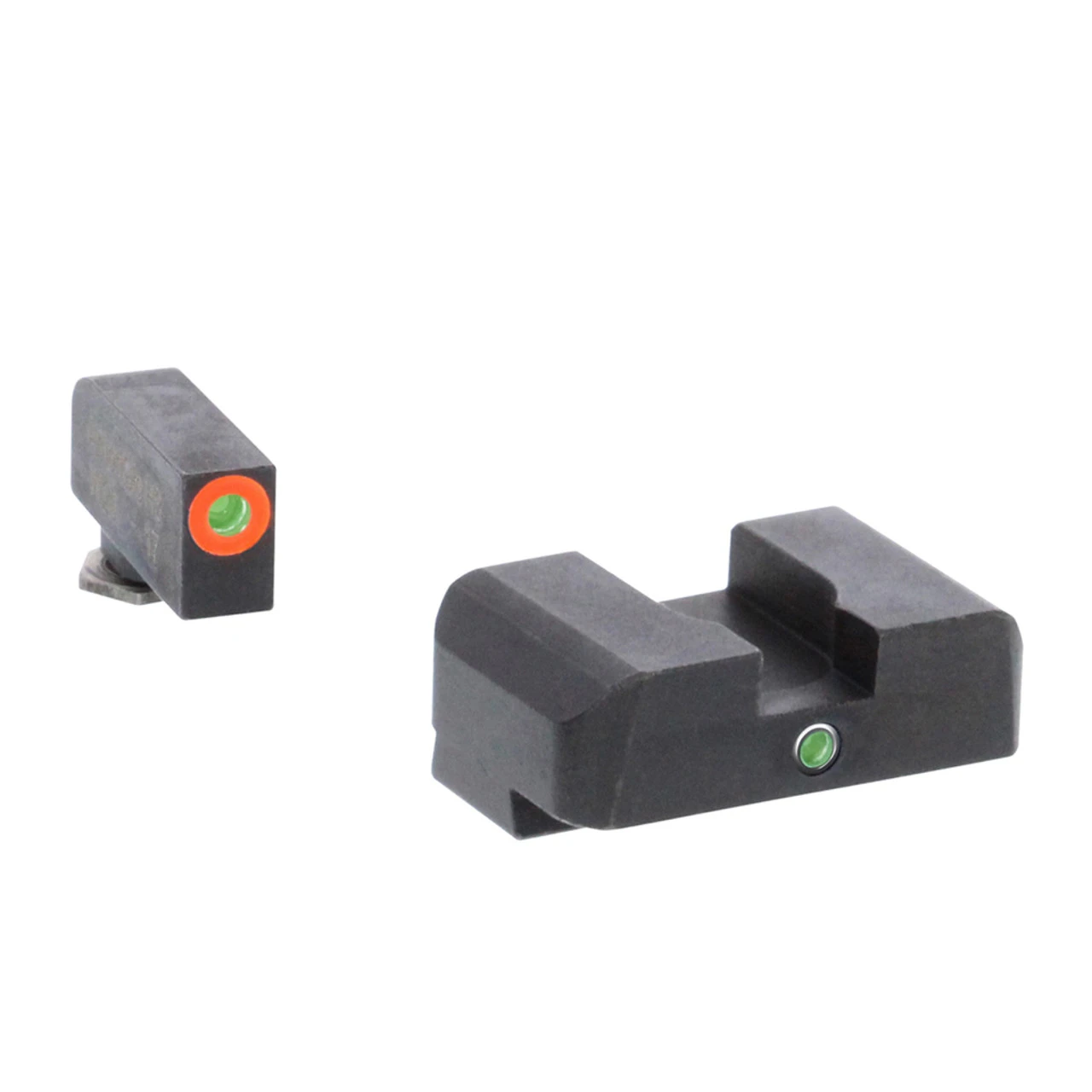 AMERIGLO For Glock Tritium I-Dot Green With Orange Outline Front And Green Rear Sights (GL-201) - Image 2