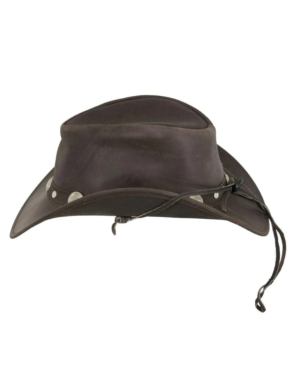 OUTBACK TRADING Rawhide Chocolate Hat (1376-CHO) - Image 2