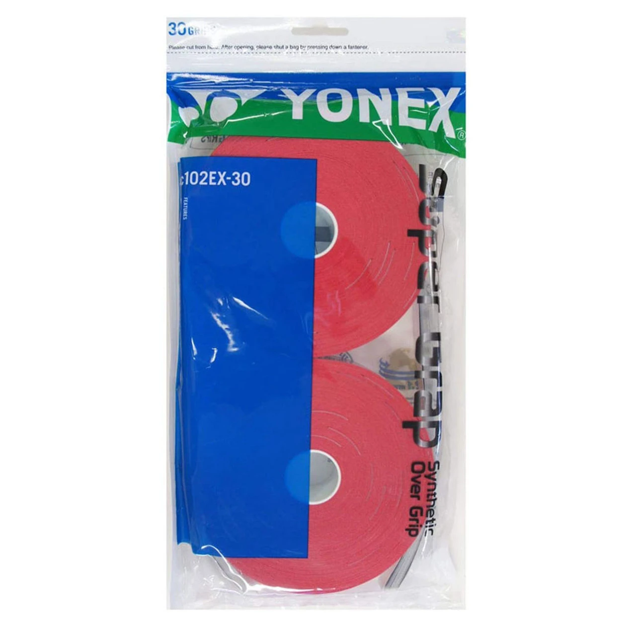 YONEX Super Grap Overgrip 30-Pack Tennis Grip (AC102-30BK) - Image 2