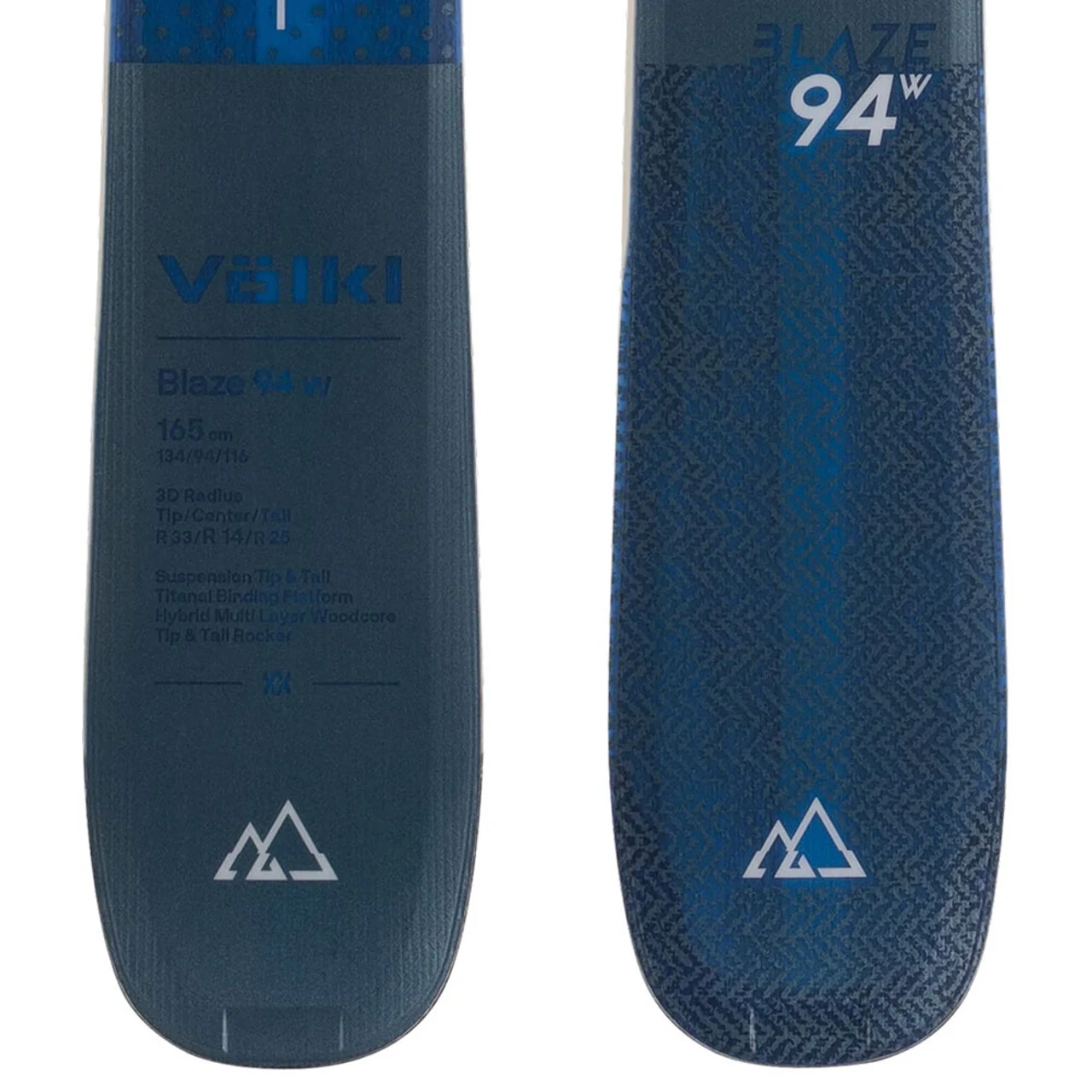 VOLKL Blaze 94 W Blue Skis (122432) - Image 3