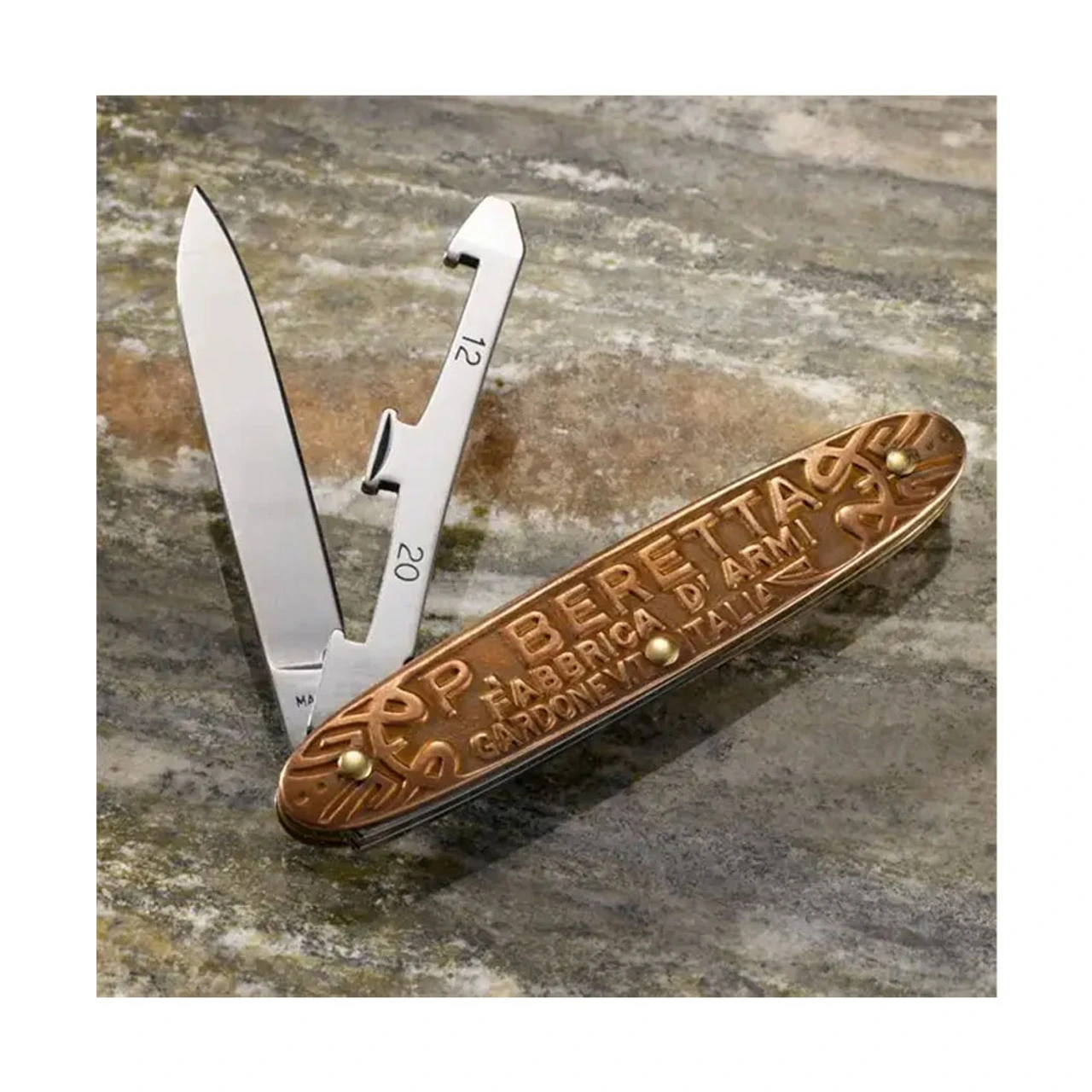 BERETTA PB Copper Folding Knife With Cartridge Extractor (CO08-1-9) - Image 3