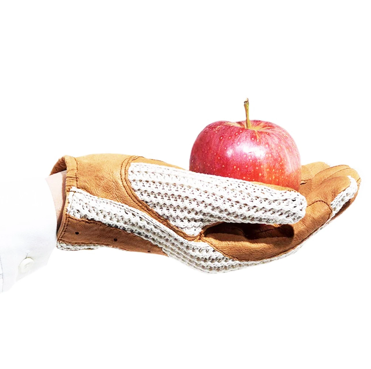 OVATION Ladies Crochet Gloves (480110TAN) - Image 5