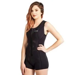 TILOS Women's 1mm Isis MetaLite Black Swimsuit (JS12BK)