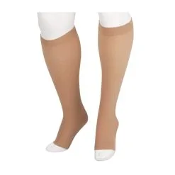 JUZO Soft Compression 20-30 MmHg Open Toe Knee High Stockings