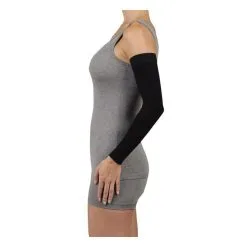 JUZO Dynamic Compression 20-30 MmHg Regular Silicone Black Arm Sleeve (3511CGRSB10)