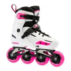 ROLLERBLADE Girls Apex White/Pink Inline Skates (07102700T1C)