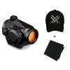 VORTEX Optics Crossfire Red Dot 2 MOA Sight With Logo Cap And Microfiber Cleaning Cloth