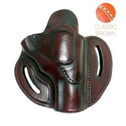 1791 GUNLEATHER RVH2S 3" Barrel Classic Brown RH K Frame Revolver Holster (RVH-2S-CBR-R)