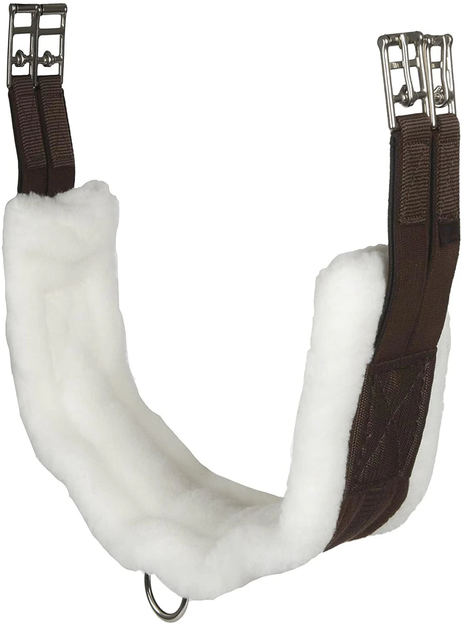 INTREPID INTERNATIONAL Fleece English Girth With Double Elastic (CLFS)