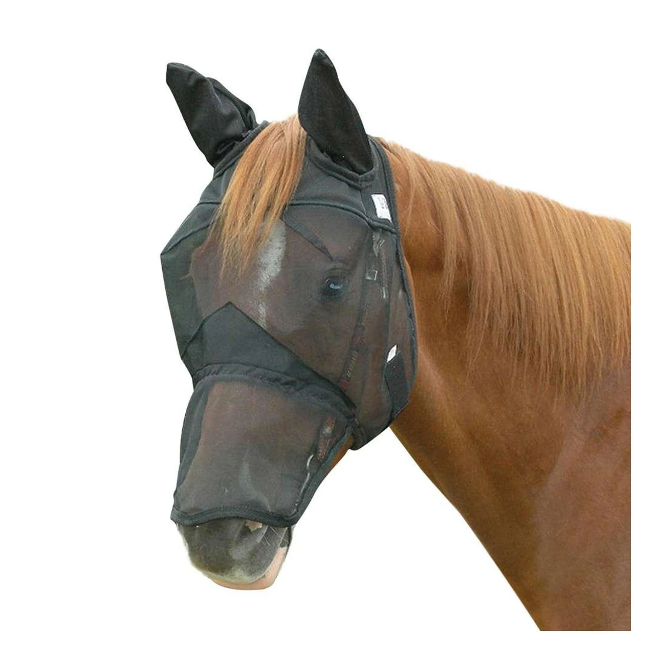 Cashel Company CASHEL Quiet Ride Long Nose Fly Mask With Ears (QRALE) - Image 3