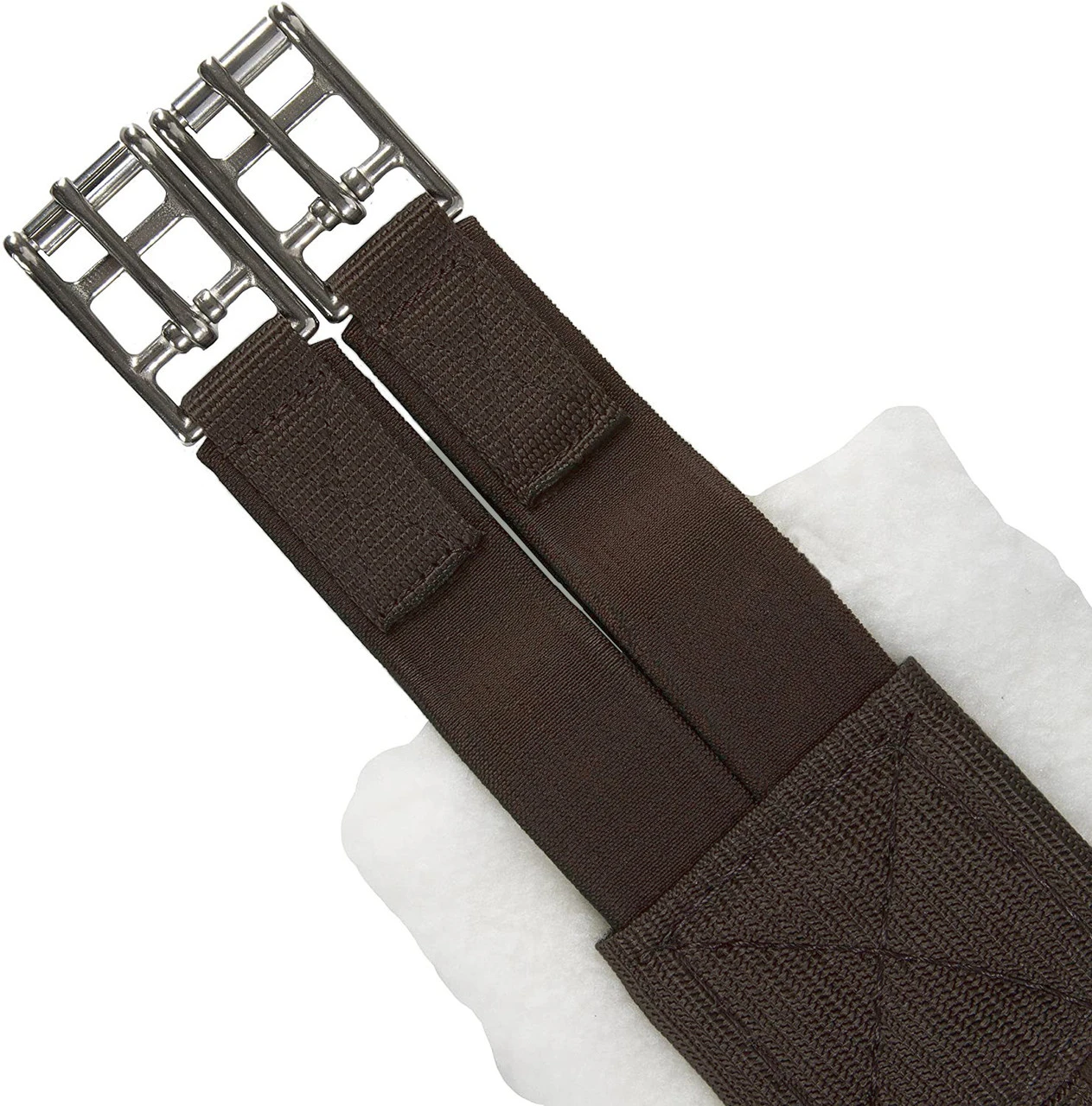 INTREPID INTERNATIONAL Fleece English Girth With Double Elastic (CLFS) - Image 5