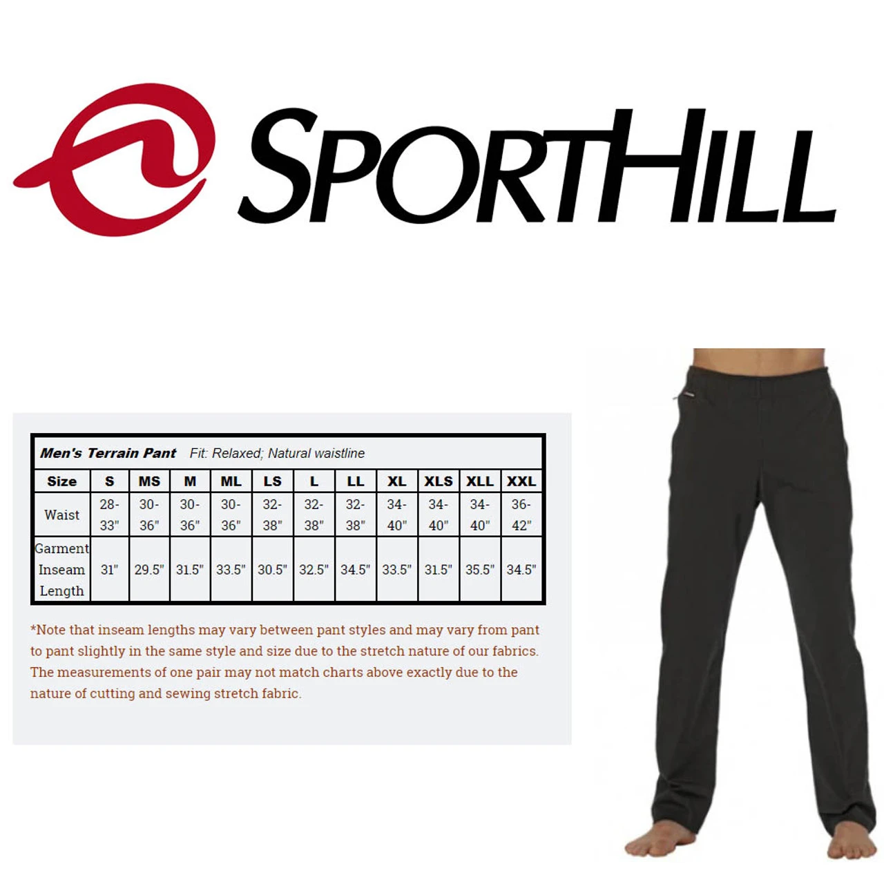 SPORTHILL Terrain II Black Pants (2191) - Image 5