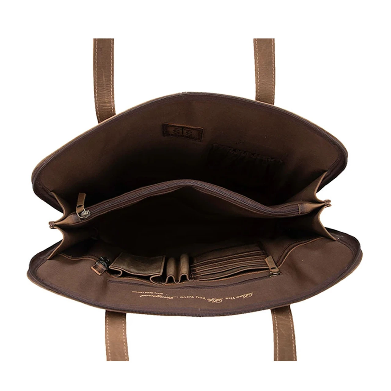 STS Cowhide Laptop Shopper (STS35020) - Image 3