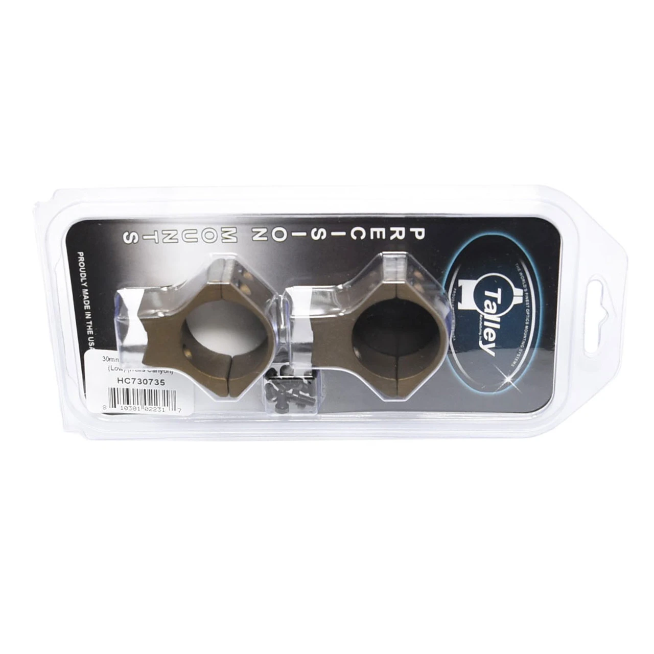 TALLEY Lightweight X-Bolt 30mm Low Hells Canyon Scope Mount (HC730735) - Image 6