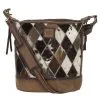 STS RANCHWEAR Diamond Cowhide Mail Bag (STS37008)