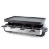 SWISSMAR Stelvio 8 Person Stainless Steel Raclette Grill With Aluminum Top (KF-77080)