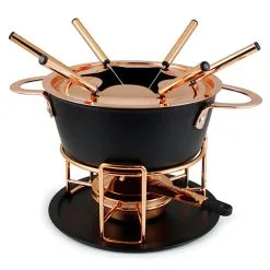 SWISSMAR Realp 11-Piece Cast Aluminum Fondue Set (F66430)