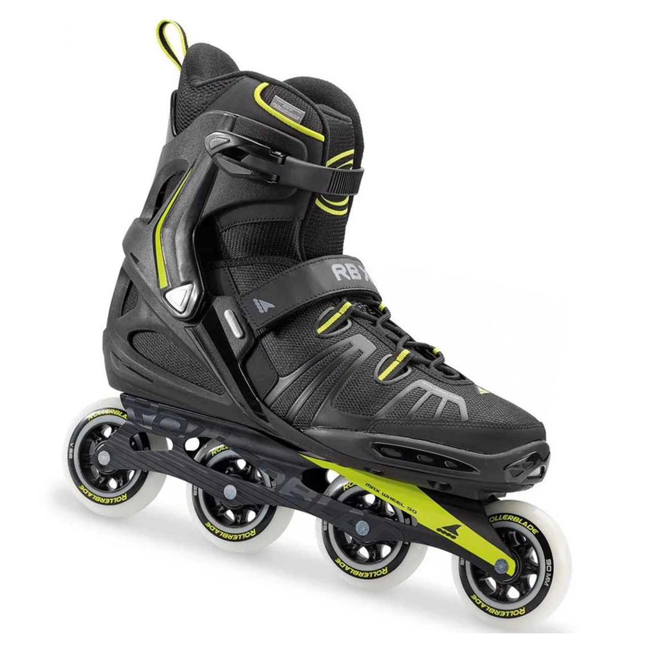 ROLLERBLADE RB XL Black/Lime Fitness Inline Skate (078489001A1) - Image 2