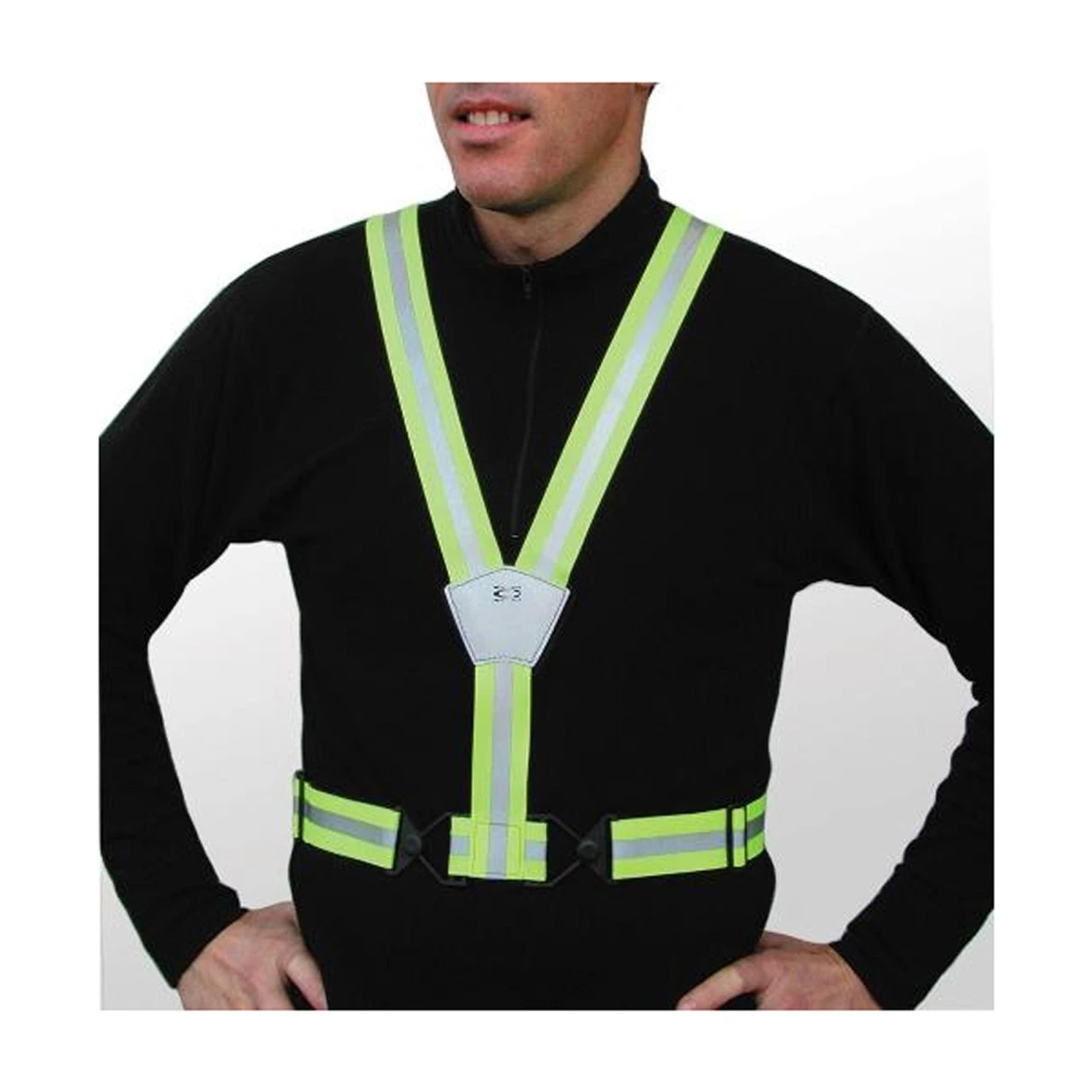 AMPHIPOD Xinglet Hi-Viz Green Reflective Vest (440) - Image 2