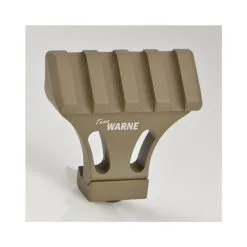 WARNE 45-Degree Picatinny Dark Earth Side Mount Adapter (A645DE)