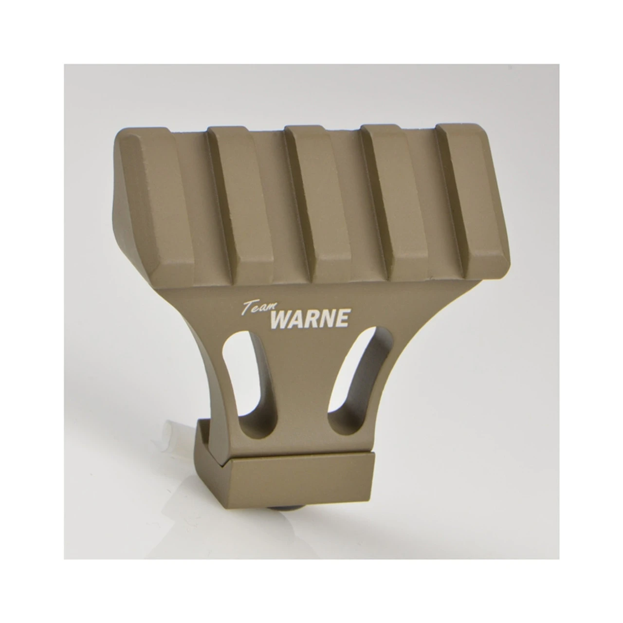 WARNE 45-Degree Picatinny Dark Earth Side Mount Adapter (A645DE)