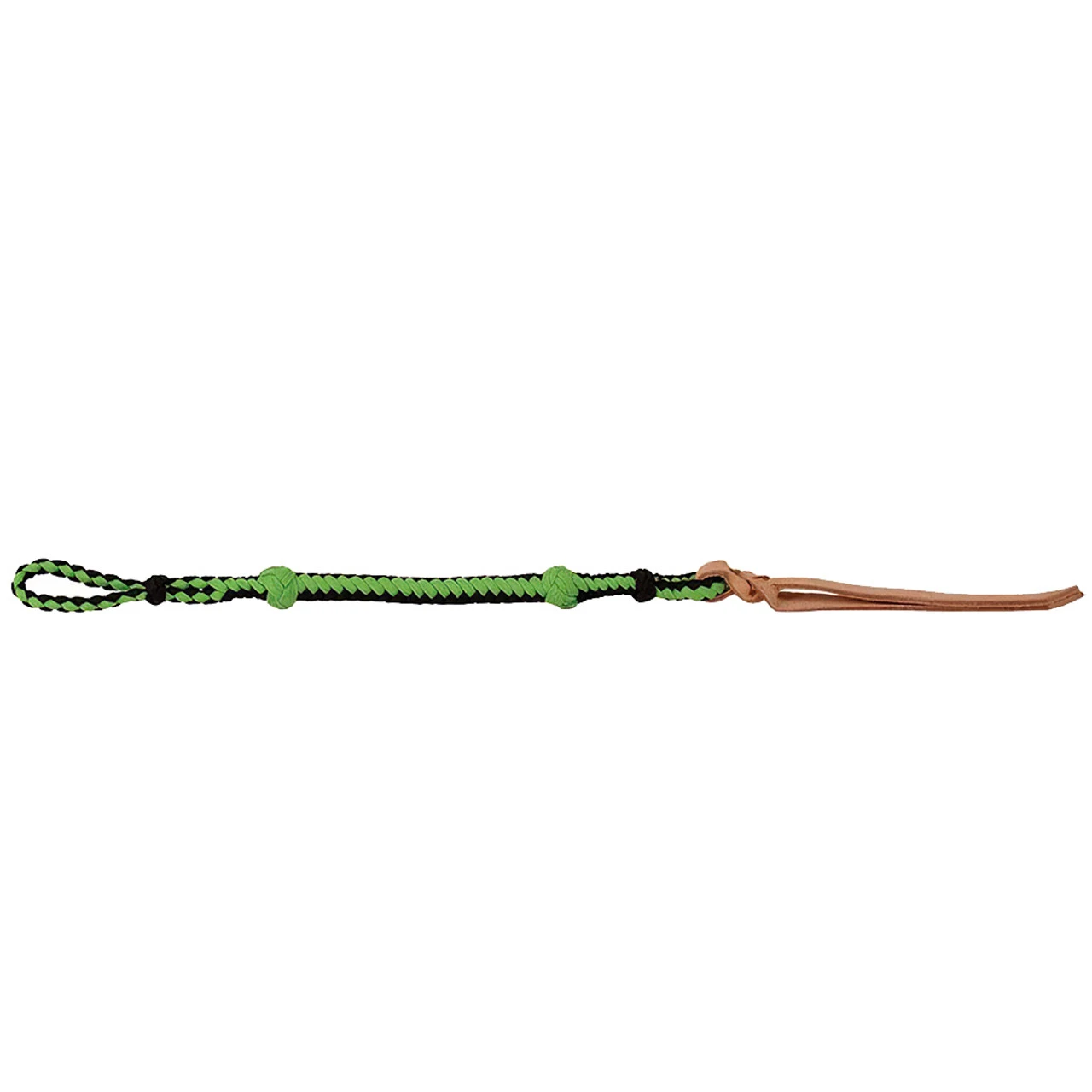 MUSTANG Nylon Braided Quirt With Leather End - Image 3