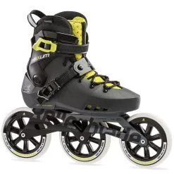 ROLLERBLADE Maxxum Edge 125 3wd Metallic Grey/Lime Skates (079560007N8)
