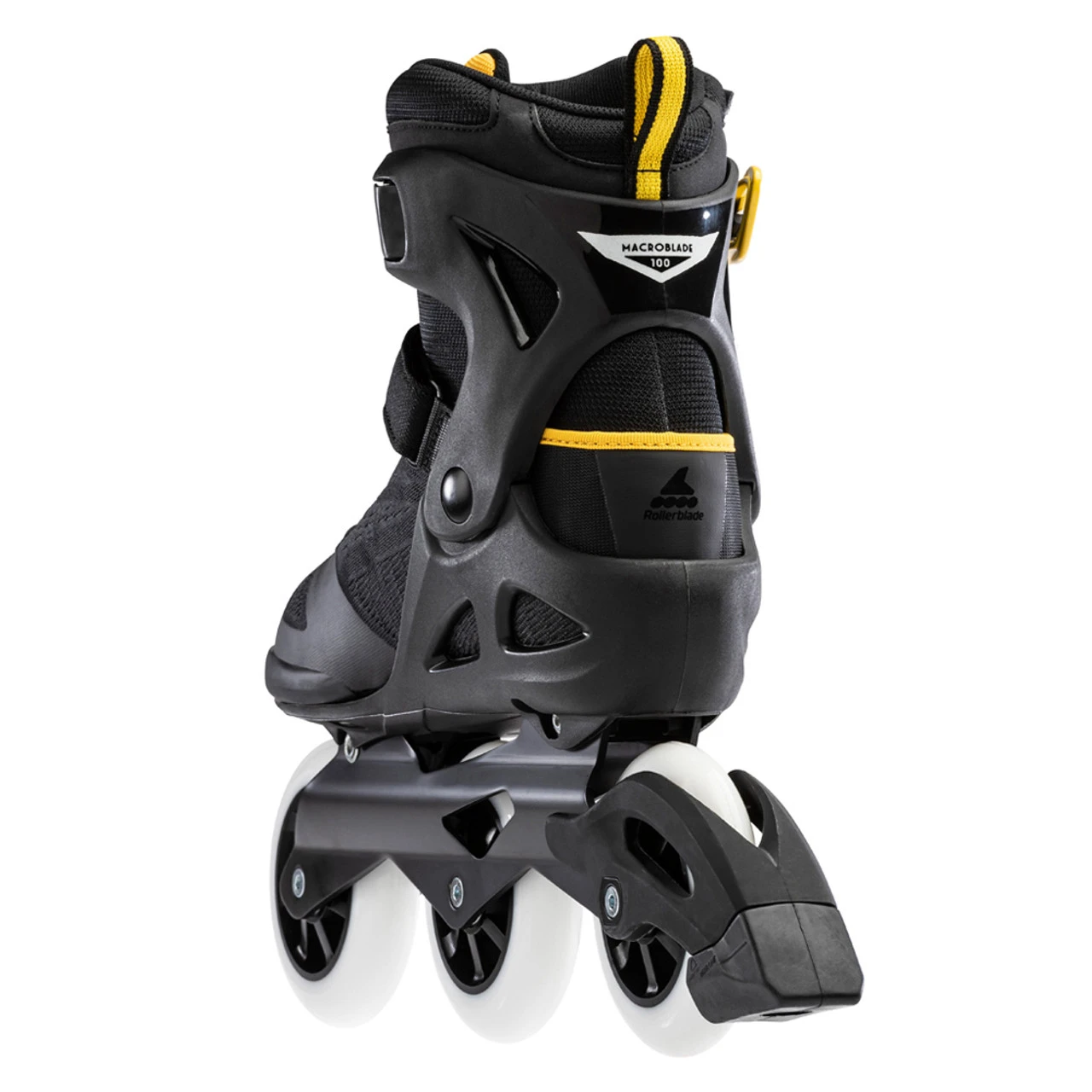 ROLLERBLADE Men's Macroblade 100 3WD Black/Safron Yellow Fitness Inline Skate (07100200S25) - Image 5