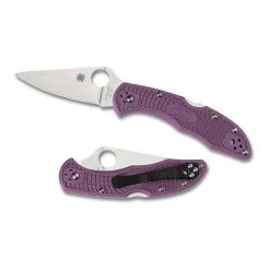 SPYDERCO Delica Folding Knife (C11FPPR)