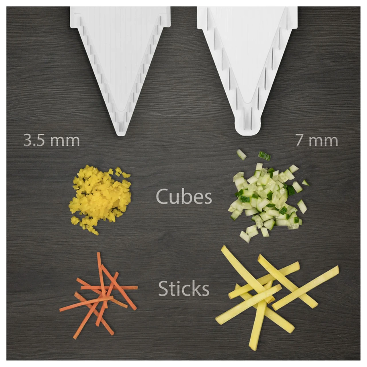 SWISSMAR Borner V-Slicer Plus Mandoline 5-Piece Set (V-1001) - Image 5