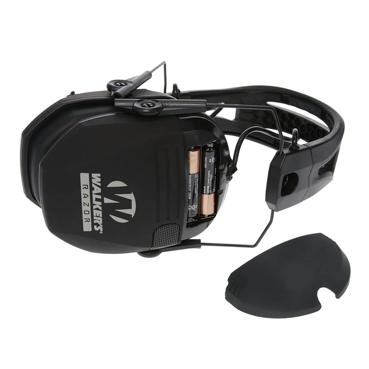 WALKER'S GAME EAR Razor Tacti-Grip Black Electronic Earmuff (GWP-RESEMRH) - Image 3