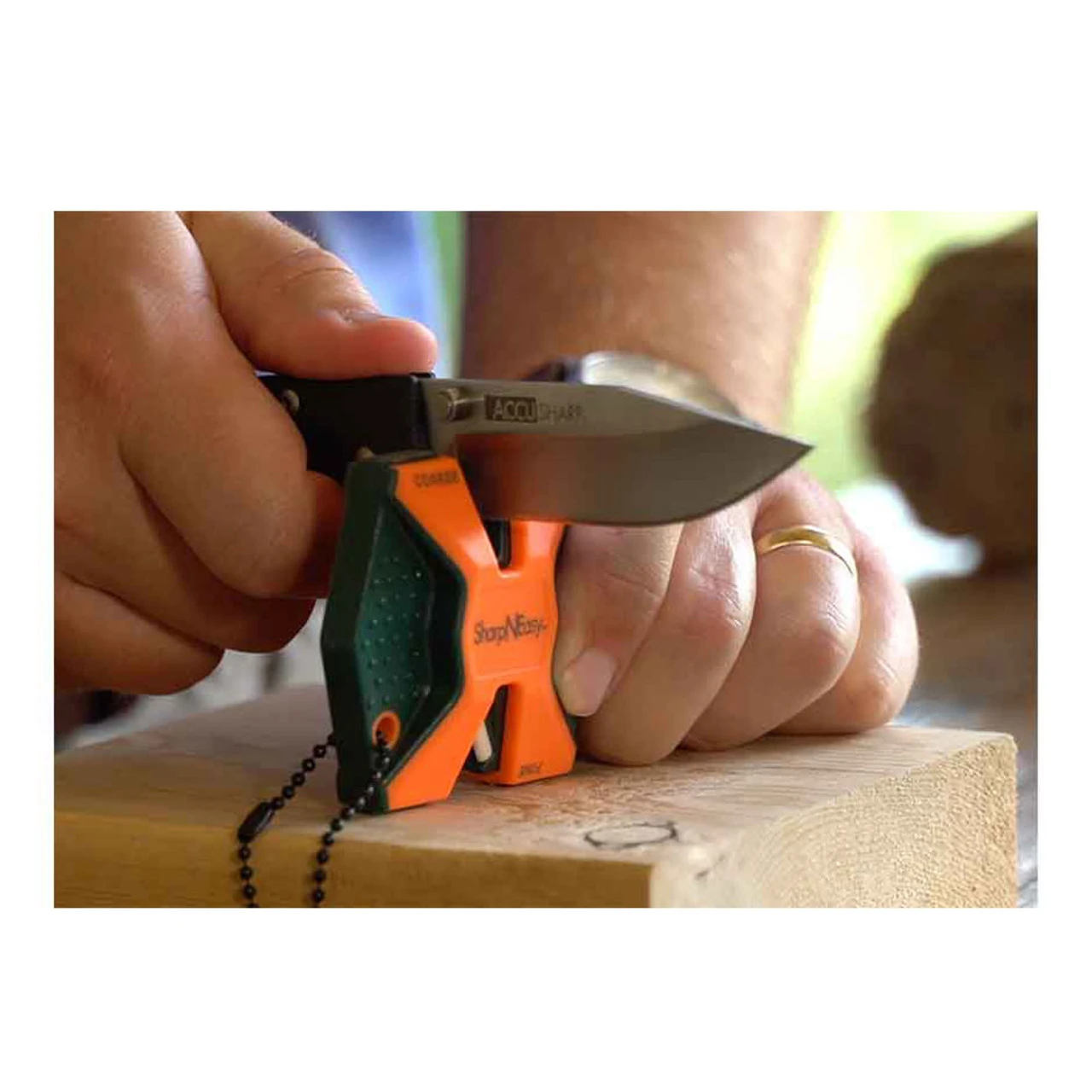 ACCUSHARP SharpNEasy Two Step Orange Knife Sharpener (336C) - Image 4