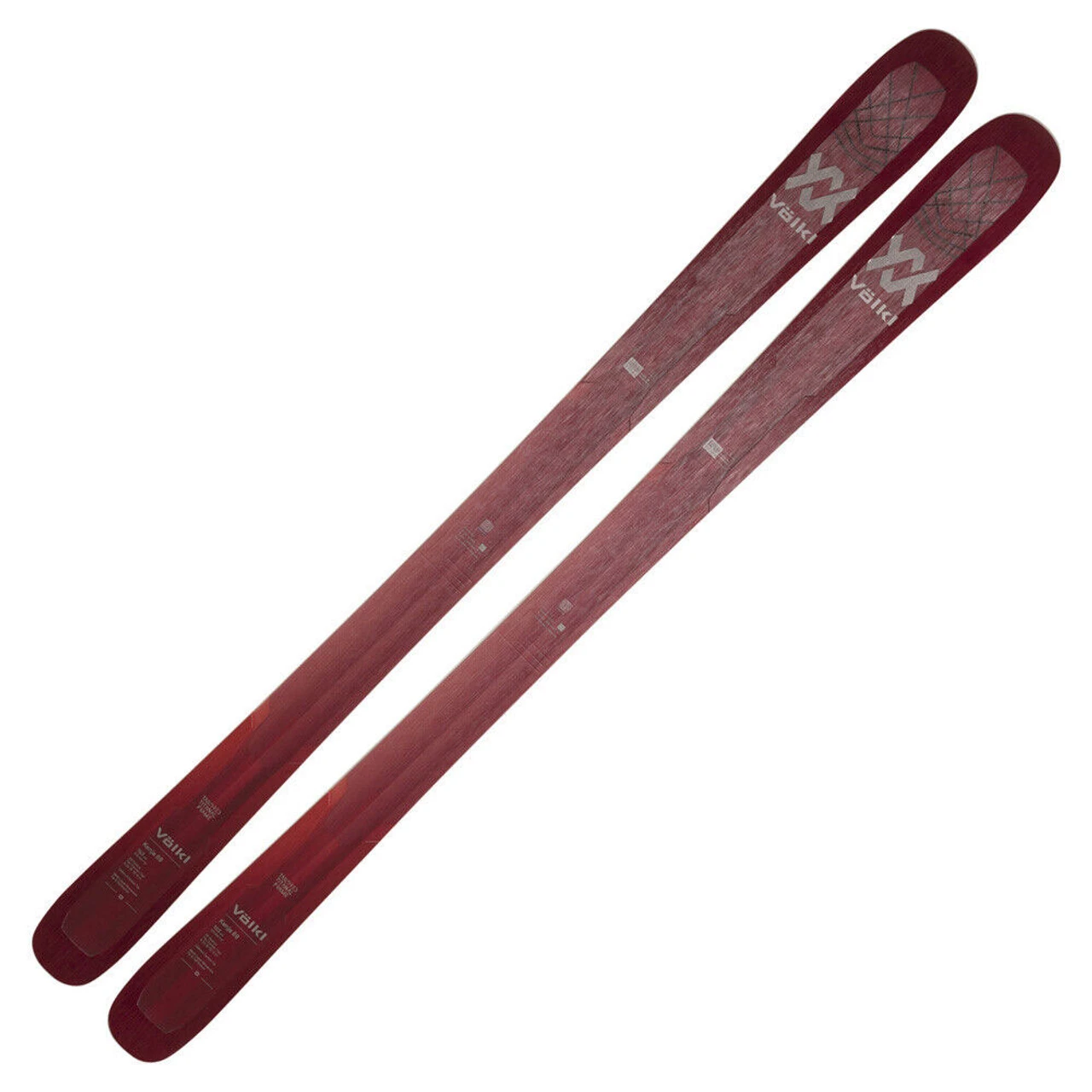 VOLKL Kenja 88 Red Skis (122416)