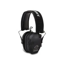 Walker's Game Ear WALKERS GAME EAR Razor Series Black Slim Shooter Electronic Folding Muff (GWP-RSEM)