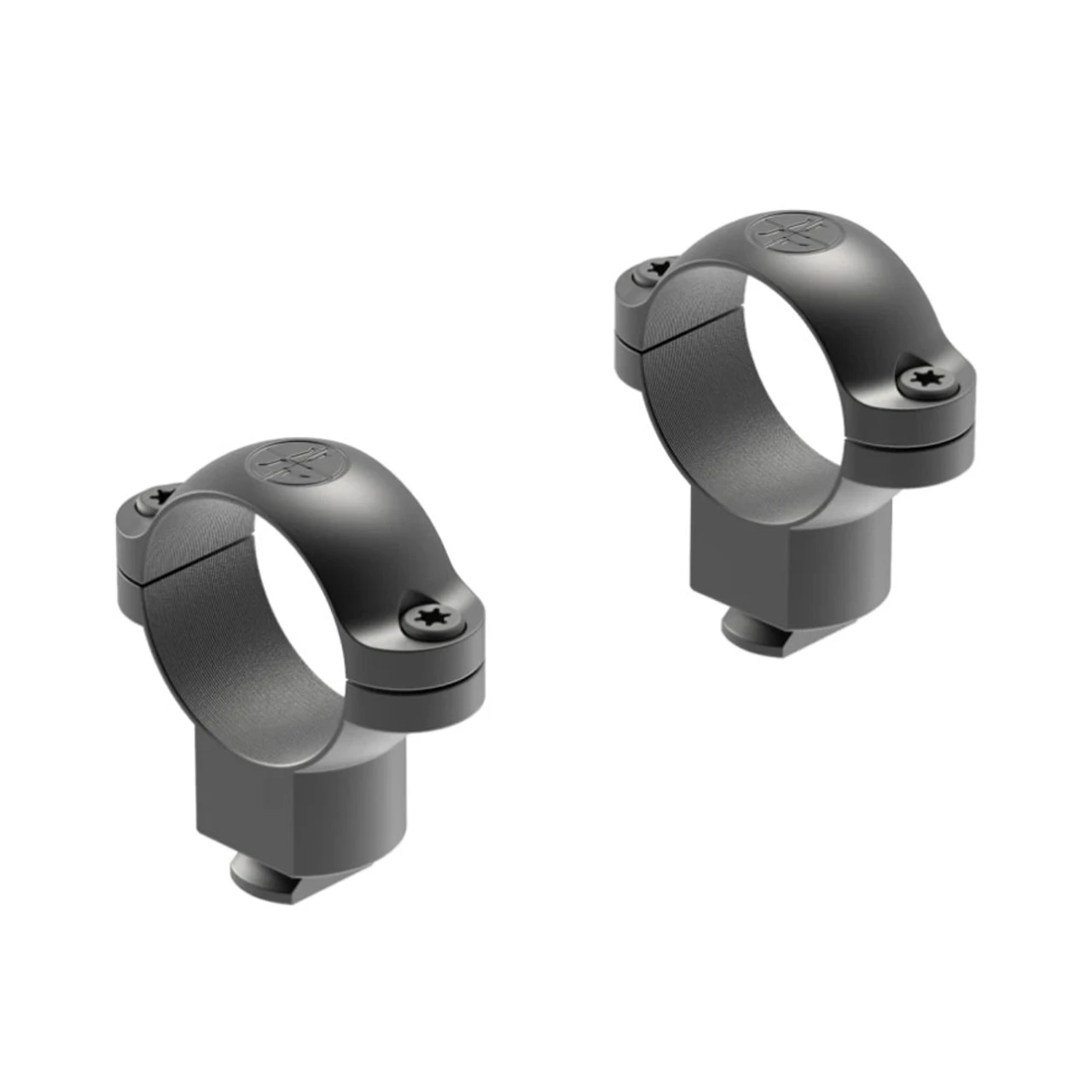 LEUPOLD Dual Dovetail 1in High Matte Black Scope Rings (49918)