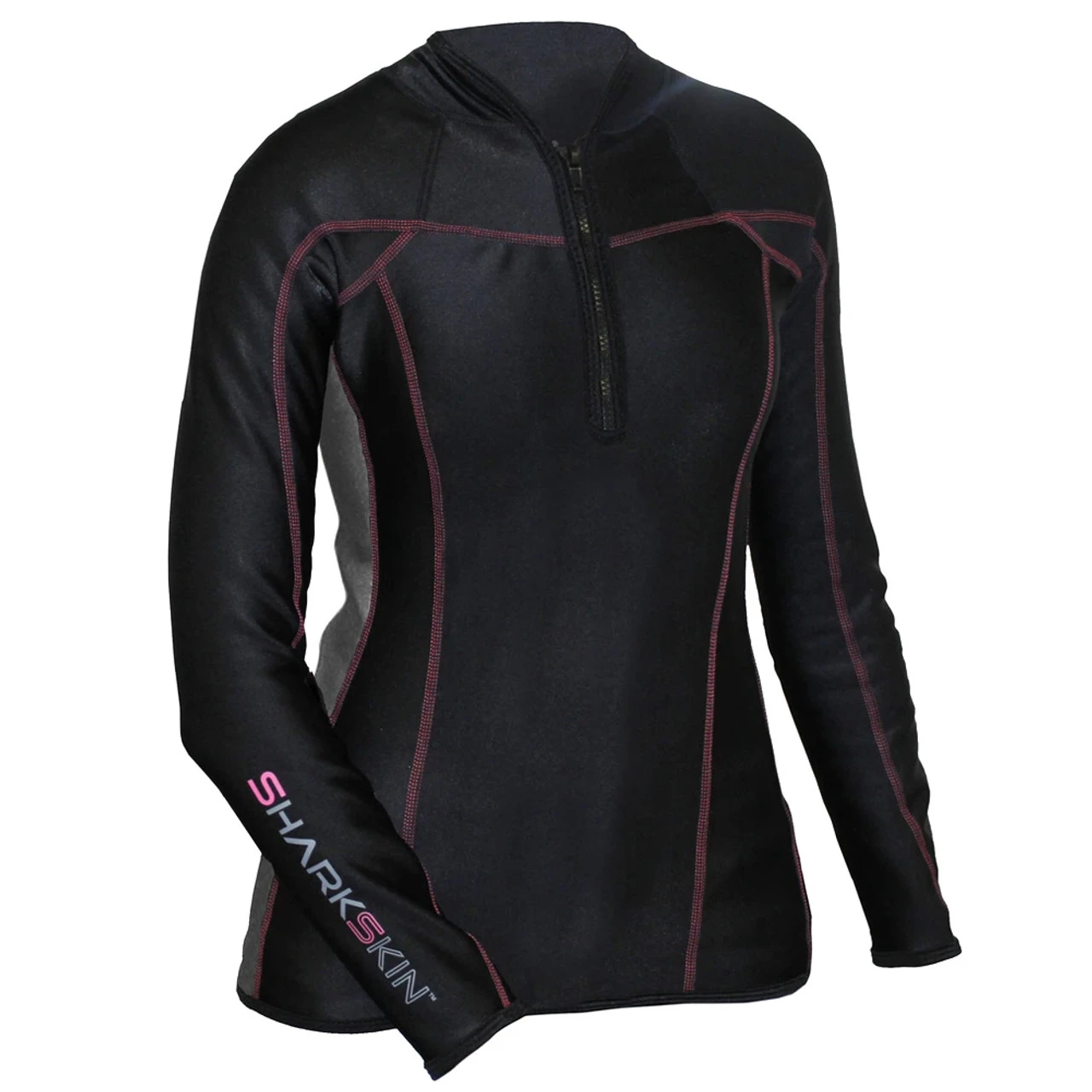 SHARKSKIN Women's Chillproof Long Sleeve Chest Zip Shirt