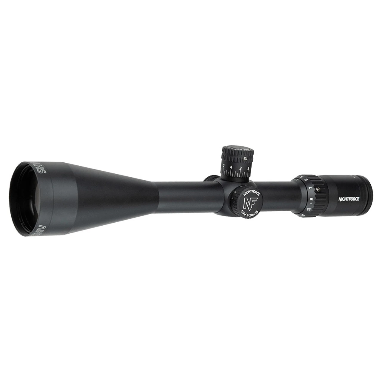 NIGHTFORCE SHV 5-20x56mm ZeroSet .250 MOA Non-Illuminated MOAR Riflescope (C534) - Image 3