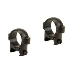 BURRIS Zee Weaver-Style 1in Low Matte Black Rings (420083)