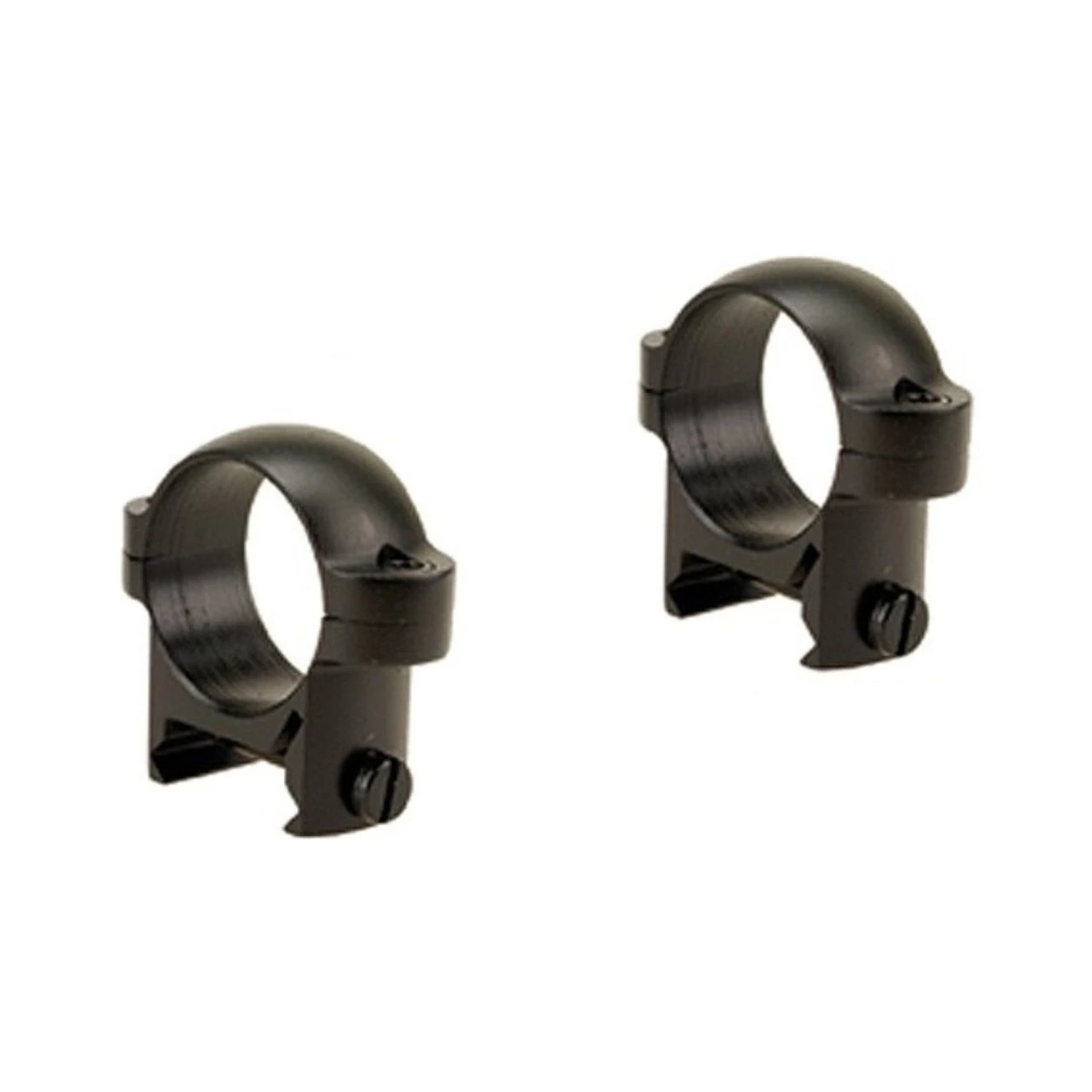 BURRIS Zee Weaver-Style 1in Low Matte Black Rings (420083)