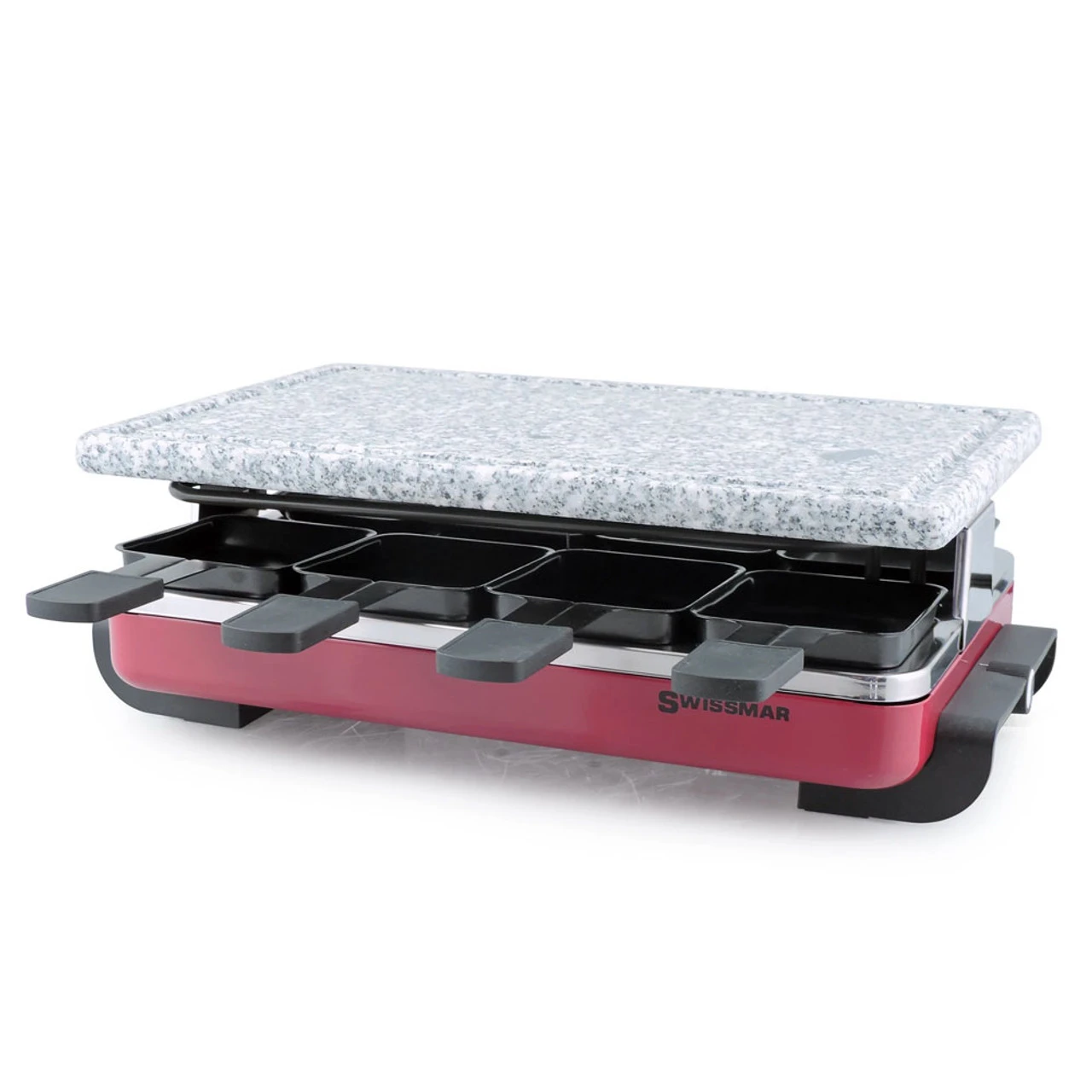 SWISSMAR Classic 8 Person Red Raclette Grill - Image 3