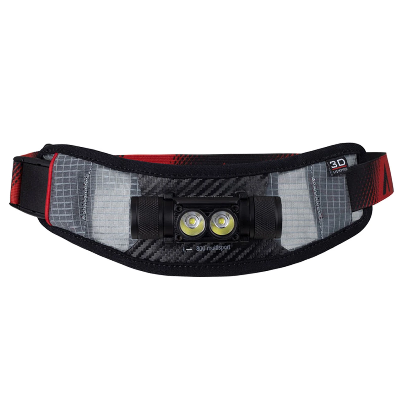 ULTRASPIRE Lumen 800 Multi-Sport Black/Red Waist Light (UA527BK)