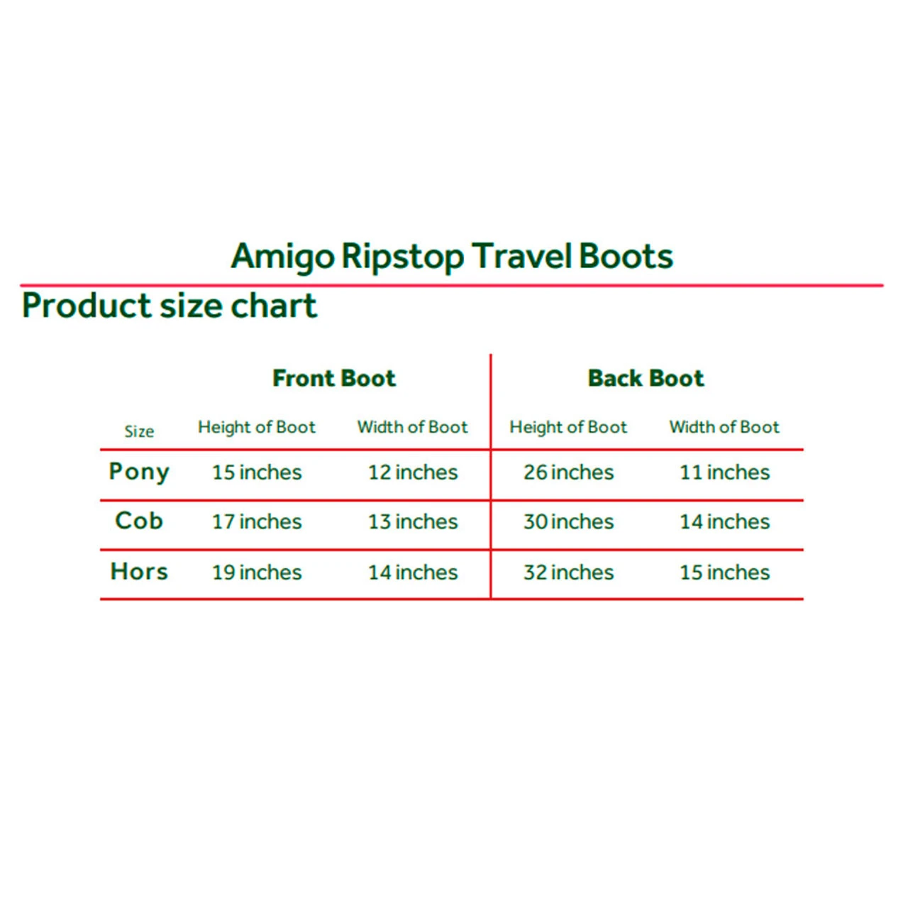HORSEWARE IRELAND Amigo Ripstop Travel Boot - Image 4