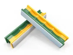 WICKED EDGE Medium 400/600 Grit Semi-Round Stones For Curved Blades (WERC400600)