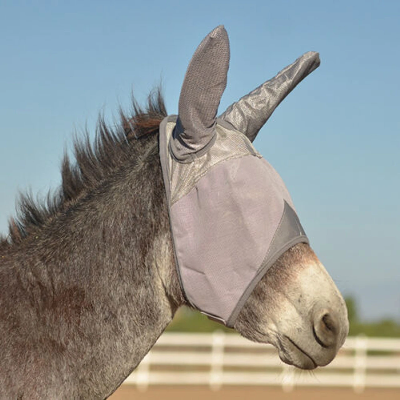 Cashel Company CASHEL Crusader Standard Mule Fly Mask With Ears (CFMMASE) - Image 3